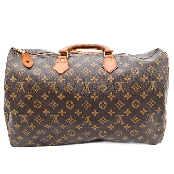 Authentic Vintage 1988 Louis Vuitton Monogram Canvas Speedy 40 - Picture 3 of 16